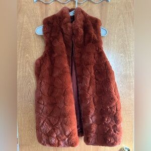 Rachel Zoe Faux Fur Vest